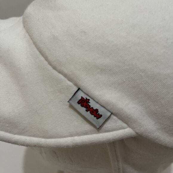 Royalu Sun Hat with Ear Flaps White Cinch Adjustable One Size Adult - Picture 3 of 10